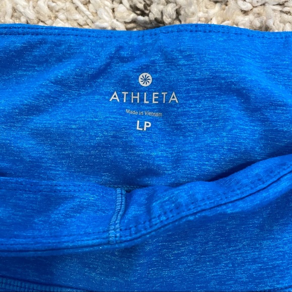 Athleta | Blue Chaturanga Quest Tights| Sz LP - Picture 4 of 9